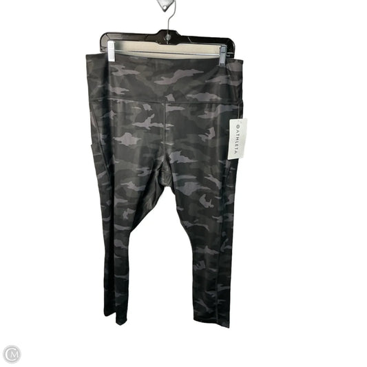 Athletic Leggings By Athleta In Black, Size: 18