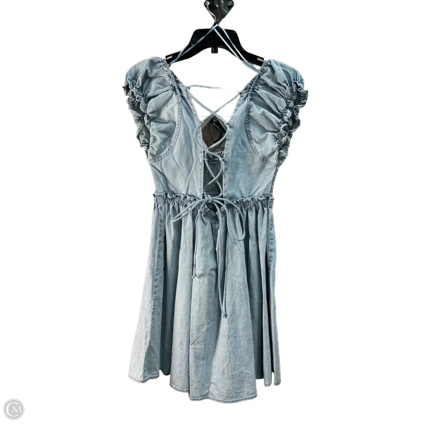 Dress Casual Short By Free People In Blue, Size: Xs