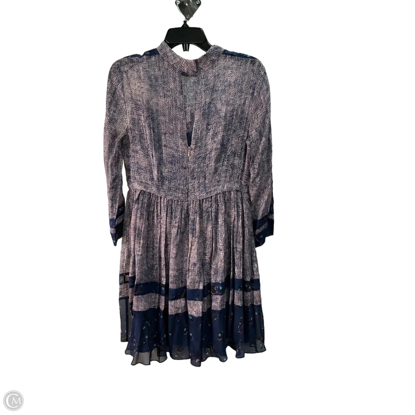 Dress Casual Midi By Rebecca Taylor In Purple, Size: S