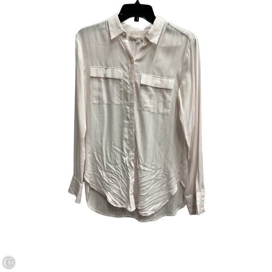 Top Long Sleeve By Loft In Pink, Size: Xs