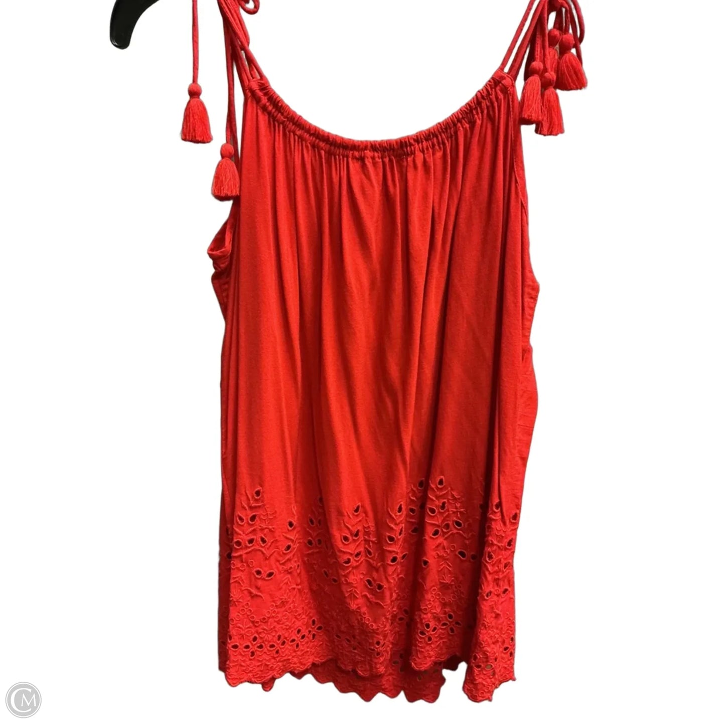 Top Sleeveless By Loft In Red, Size: Xs