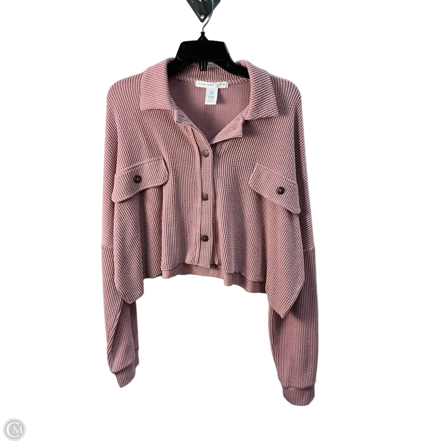 Top Long Sleeve By Altard State In Pink, Size: M