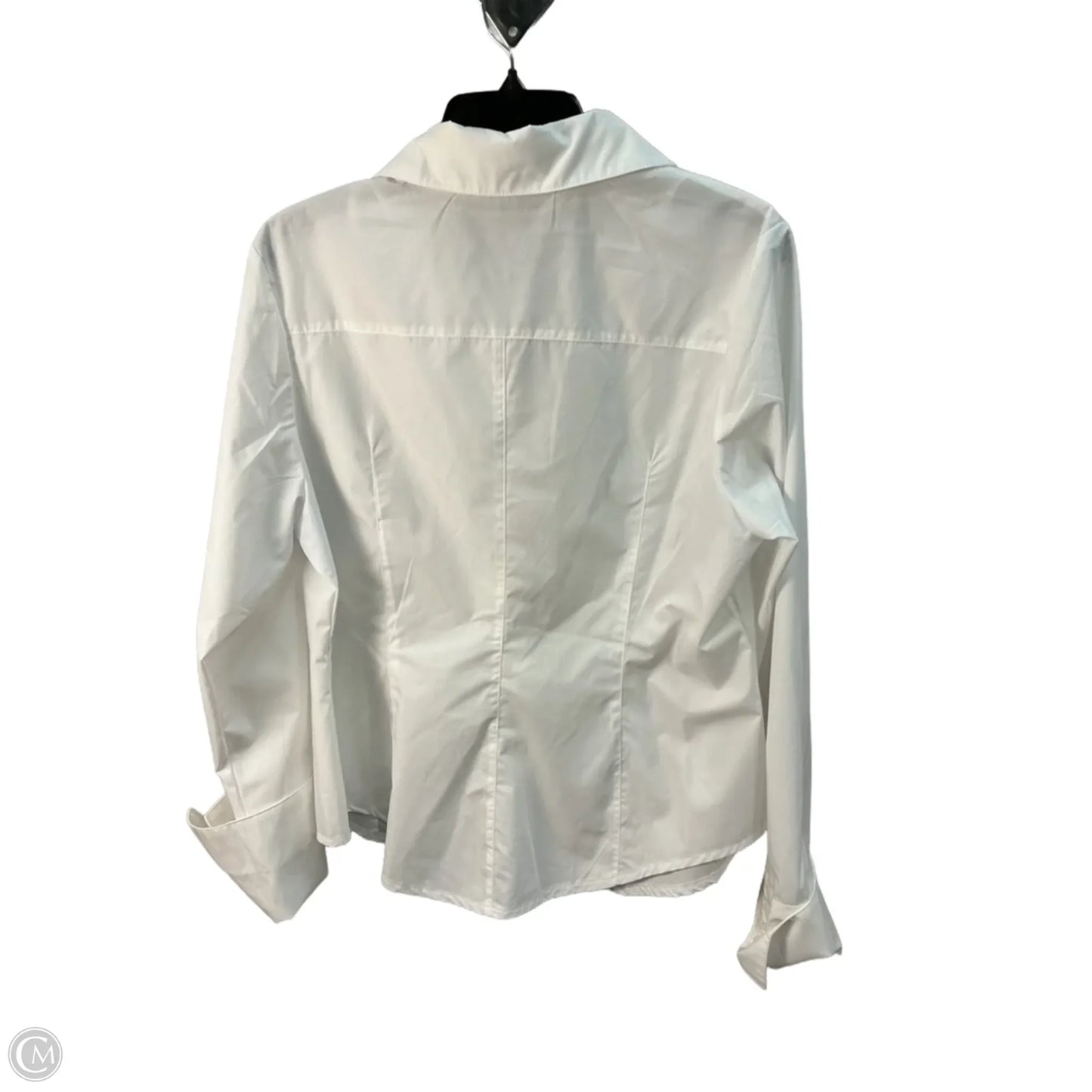 Top Long Sleeve By Princess Polly In White, Size: M