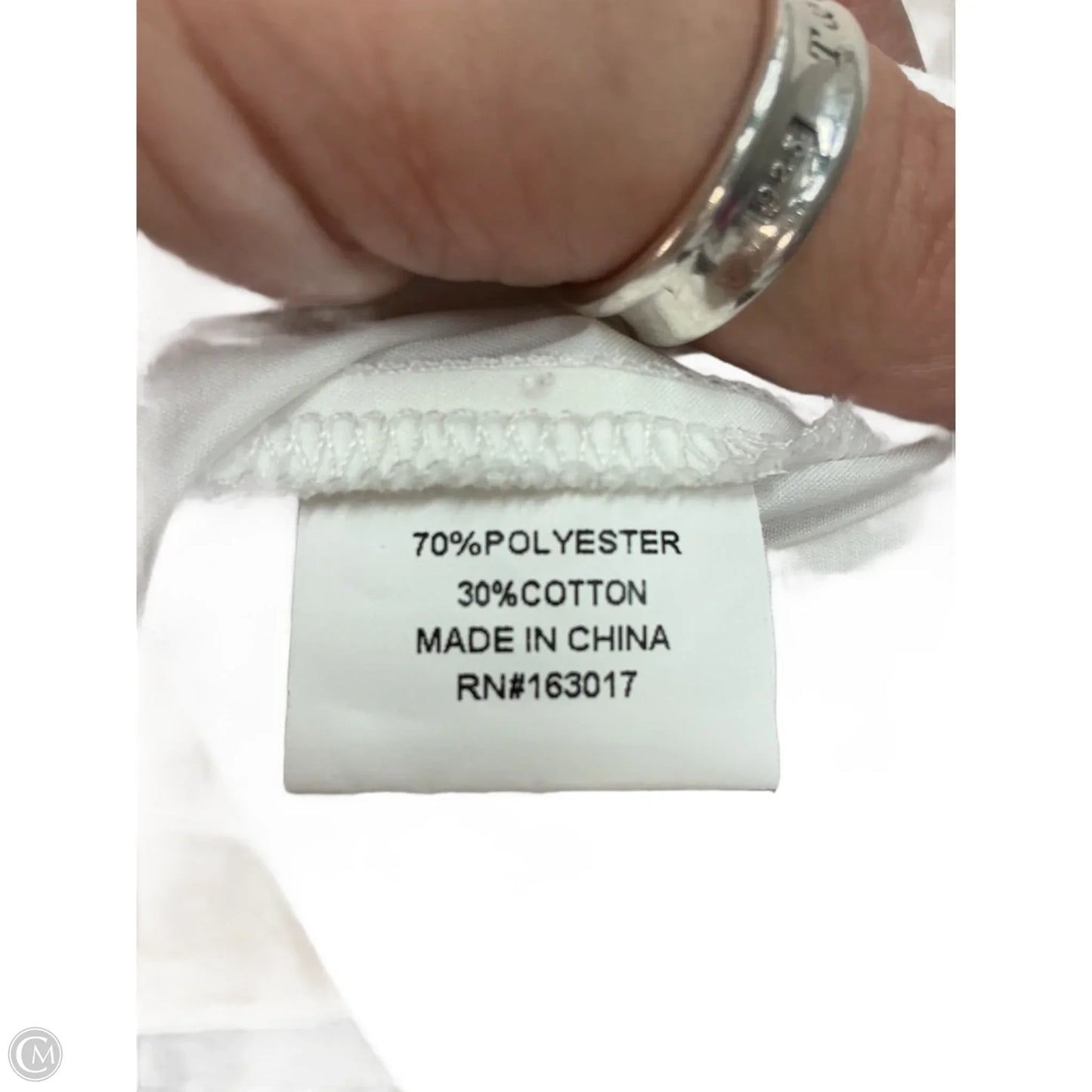 Top Long Sleeve By Princess Polly In White, Size: M