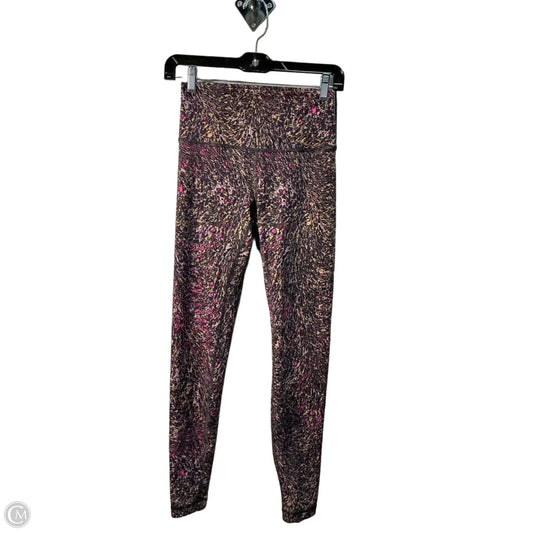 Athletic Leggings By Lululemon In Multi-colored, Size: 6