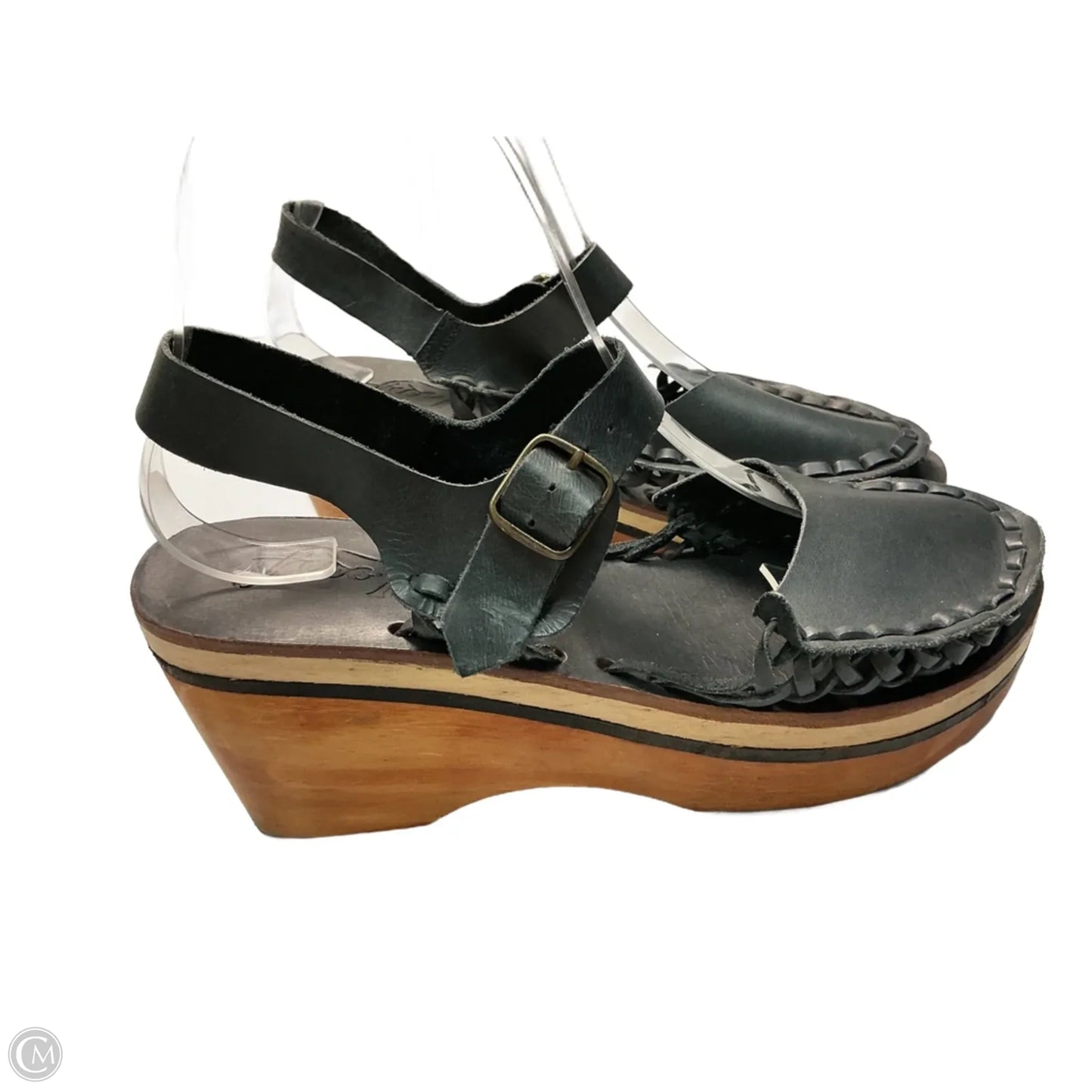 Sandals Heels Platform By Free People In Black, Size: 7