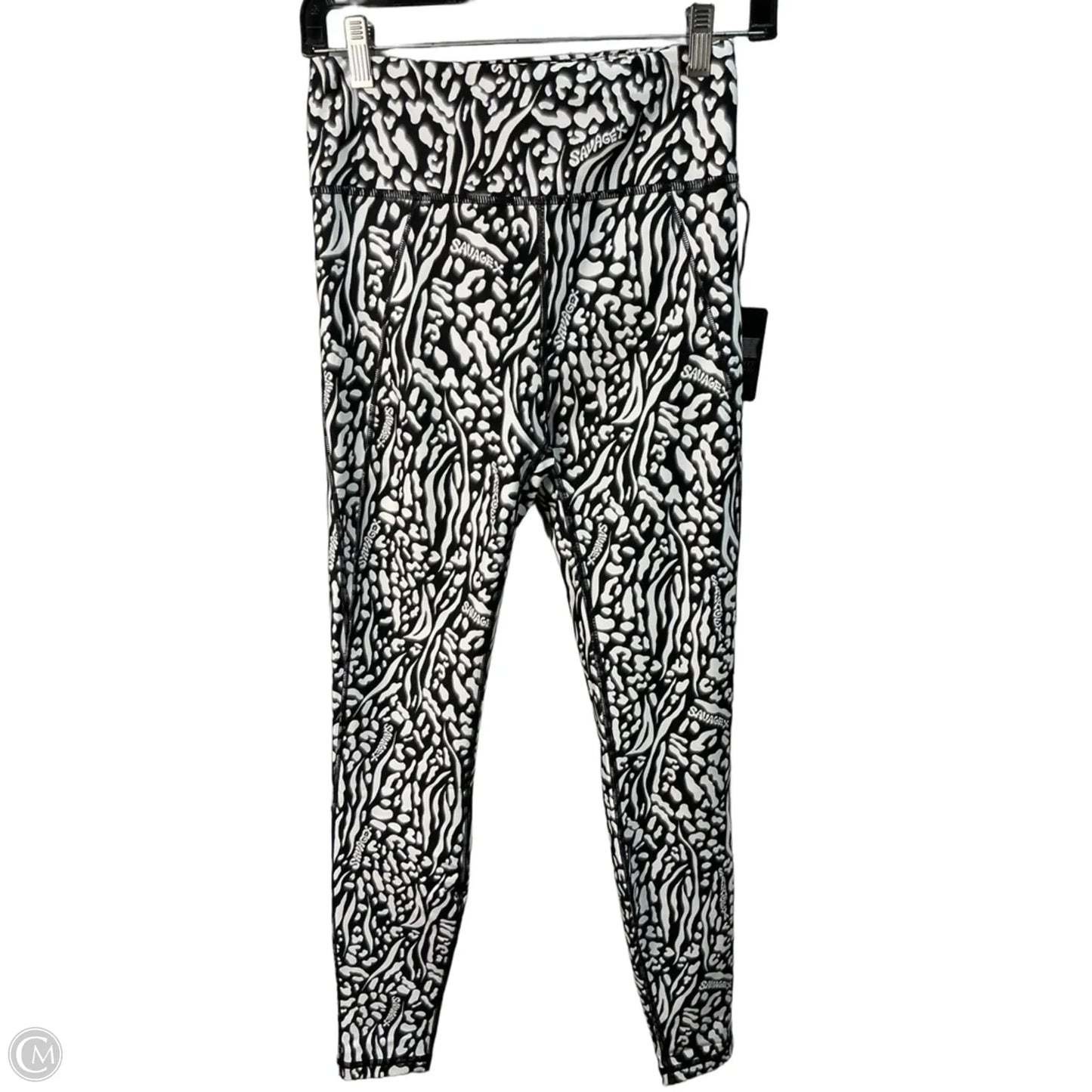 Athletic Leggings By Nordstrom In Black, Size: M