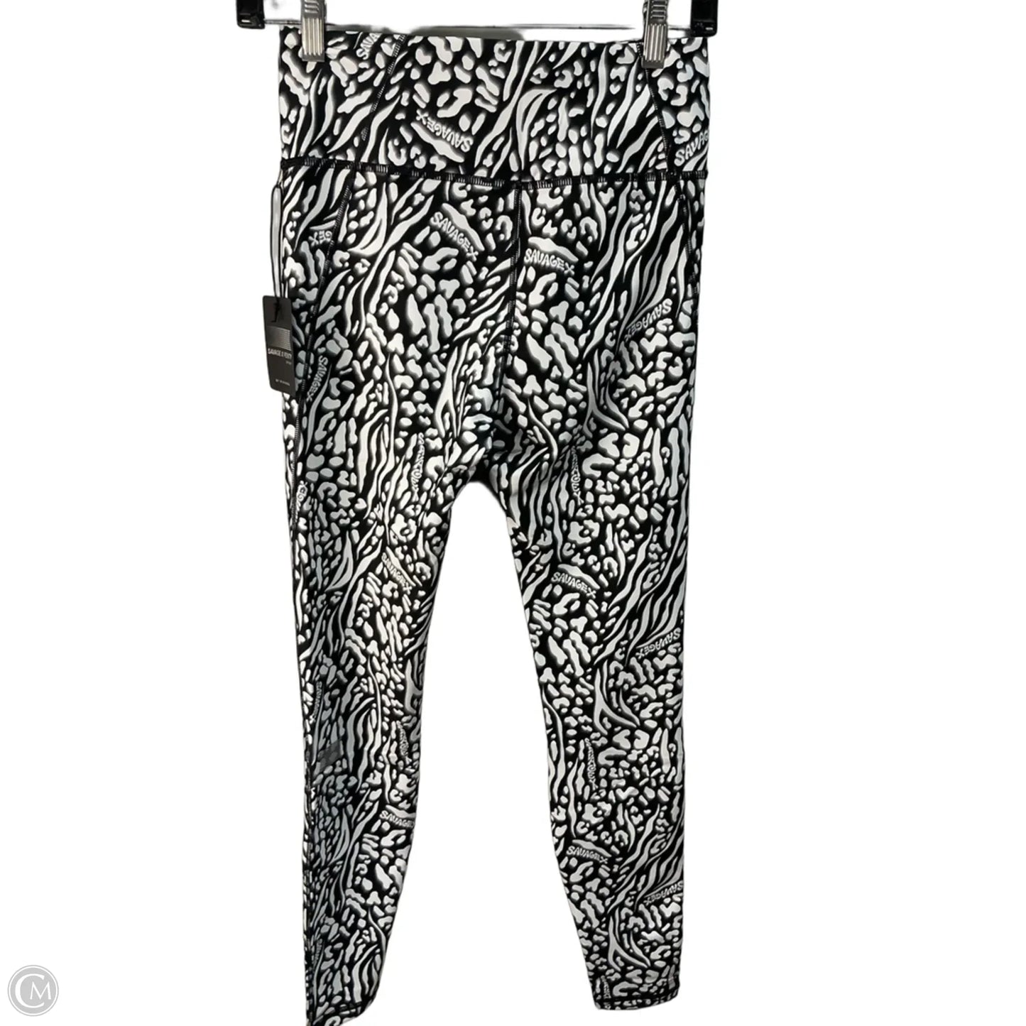 Athletic Leggings By Nordstrom In Black, Size: M
