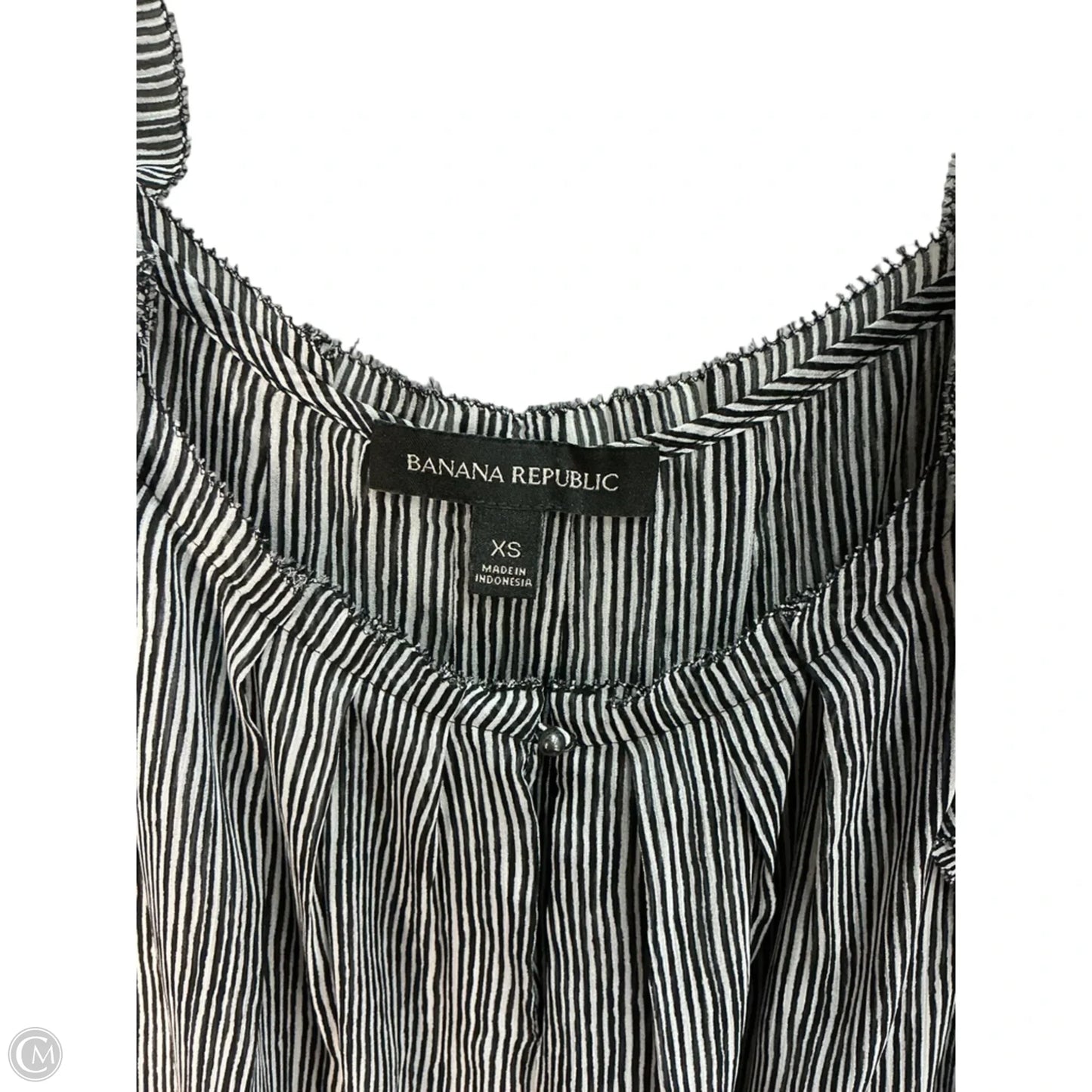Top Sleeveless By Banana Republic In Black, Size: Xs