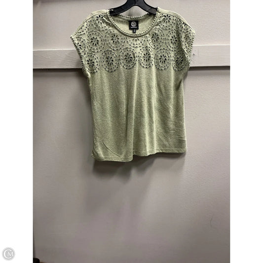 Top Sleeveless By Bobeau In Green, Size: S
