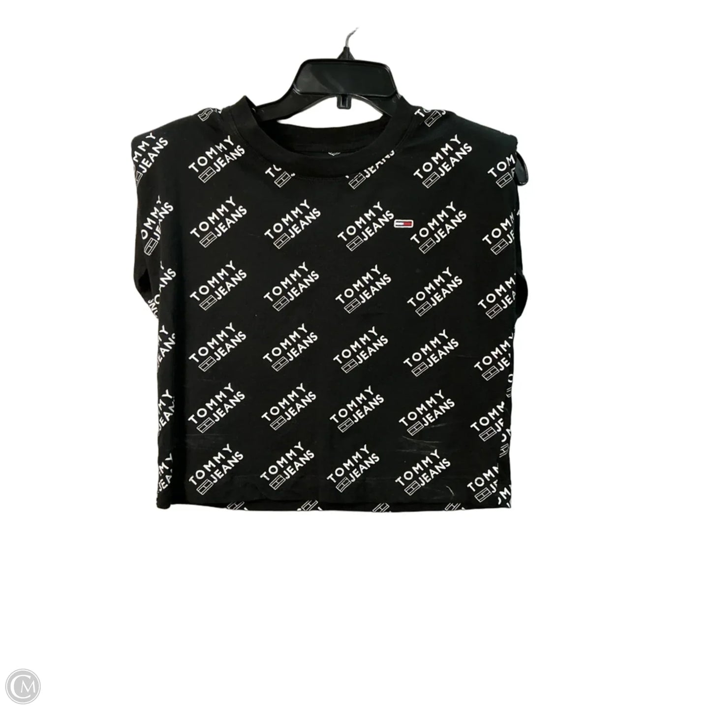 Top Sleeveless By Tommy Hilfiger In Black, Size: S