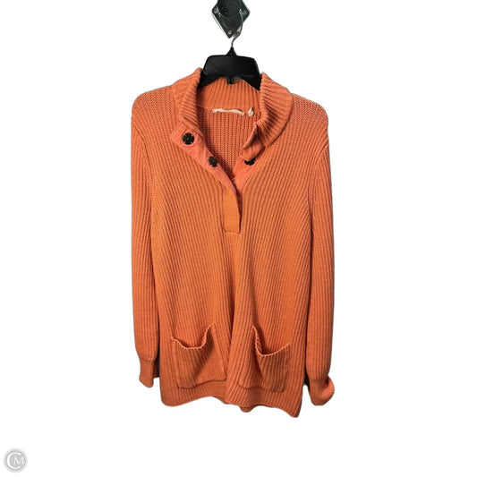 Sweater By Soft Surroundings In Orange, Size: 16