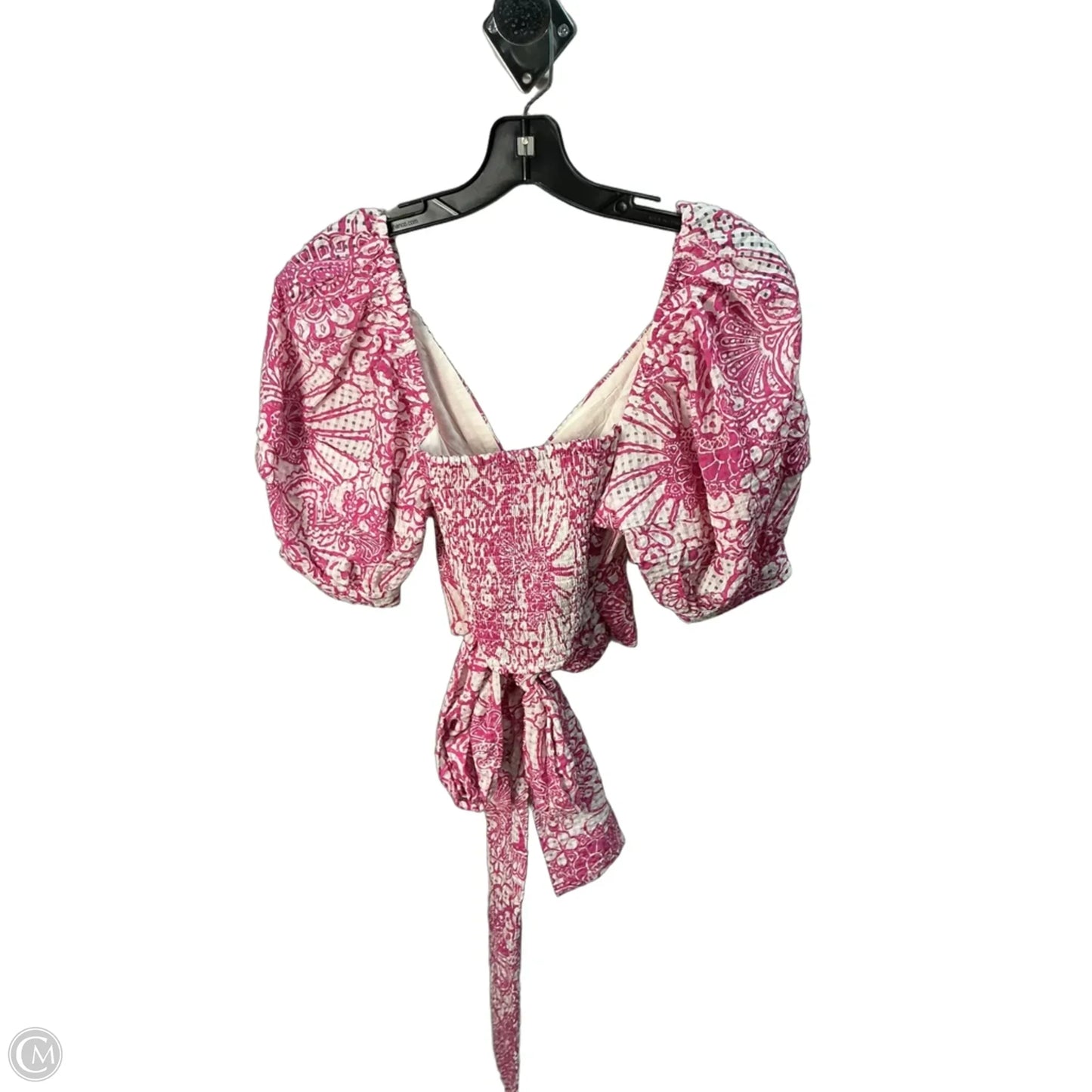 Top Short Sleeve By Maeve In Floral Print, Size: S
