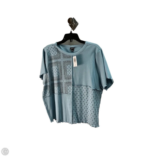 Top Short Sleeve By Torrid In Blue, Size: 22