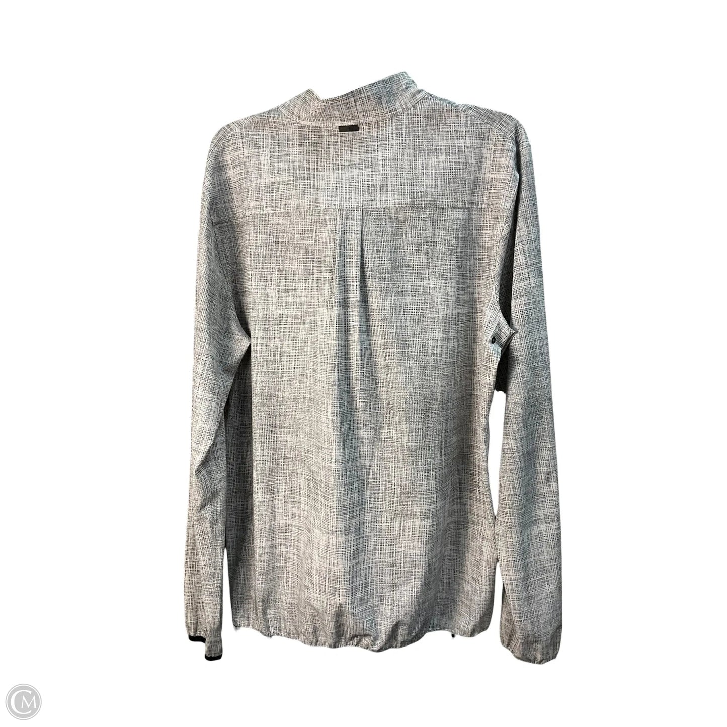 Jacket Windbreaker By Lululemon In Grey, Size: M