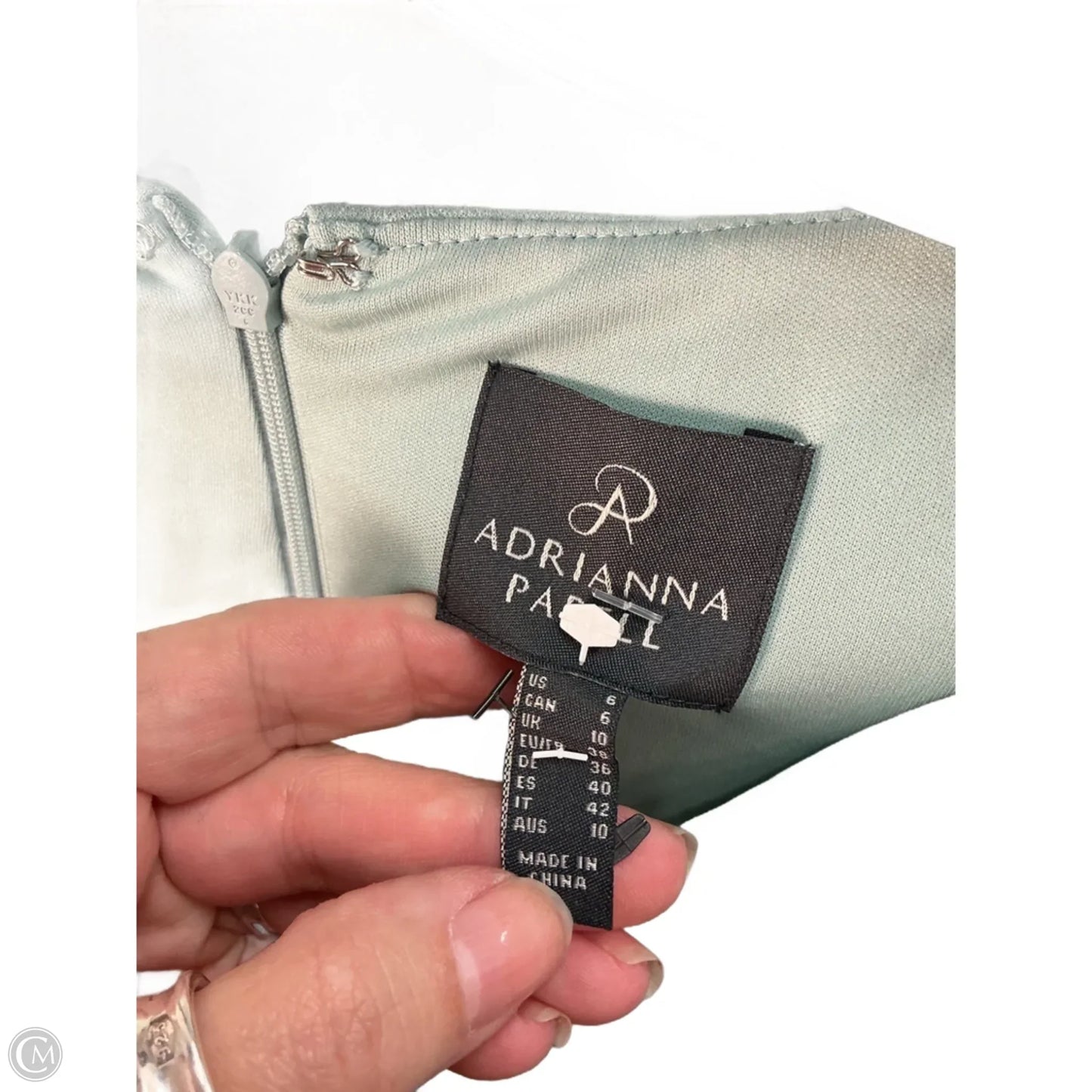 Dress Casual Midi By Adrianna Papell In Blue, Size: S