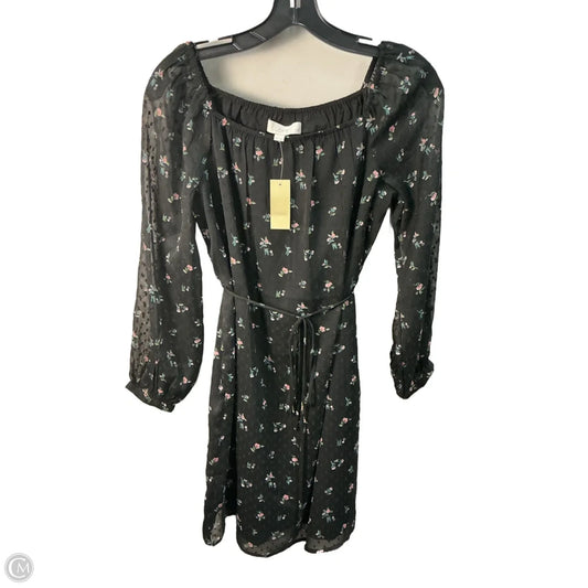 Dress Casual Short By Loft In Floral Print, Size: Xs