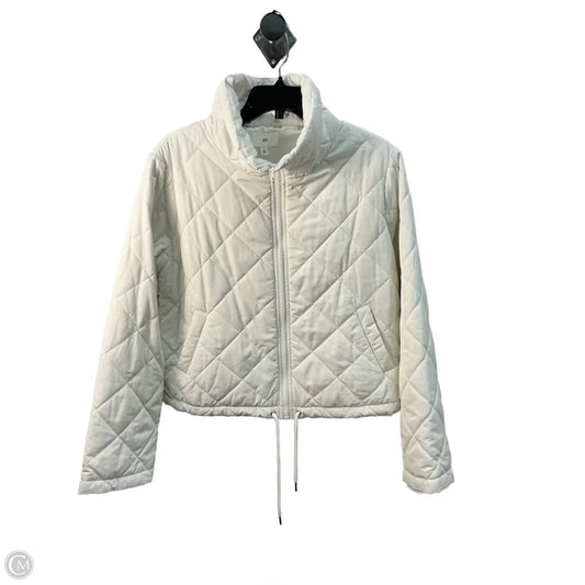 Jacket Puffer & Quilted By Bp In White, Size: S