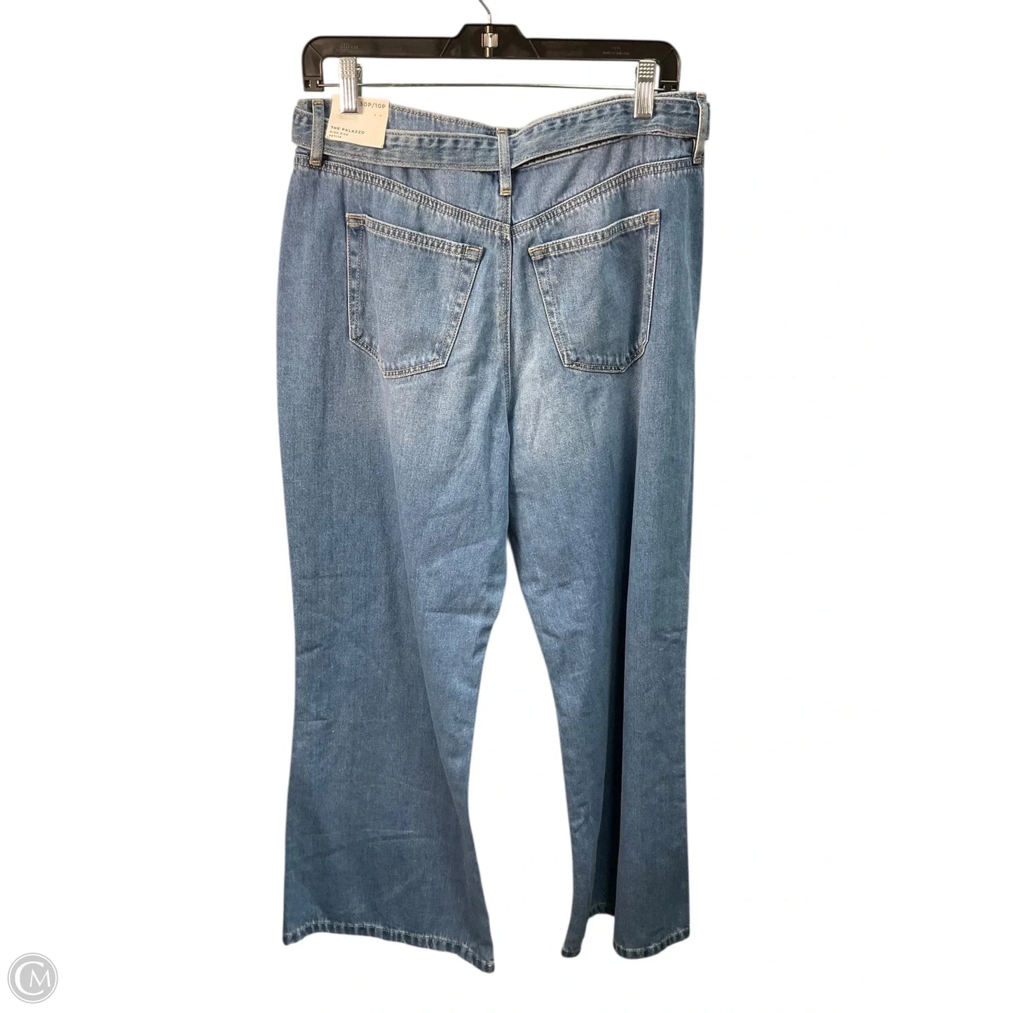 Jeans Wide Leg By Loft In Blue, Size: 10