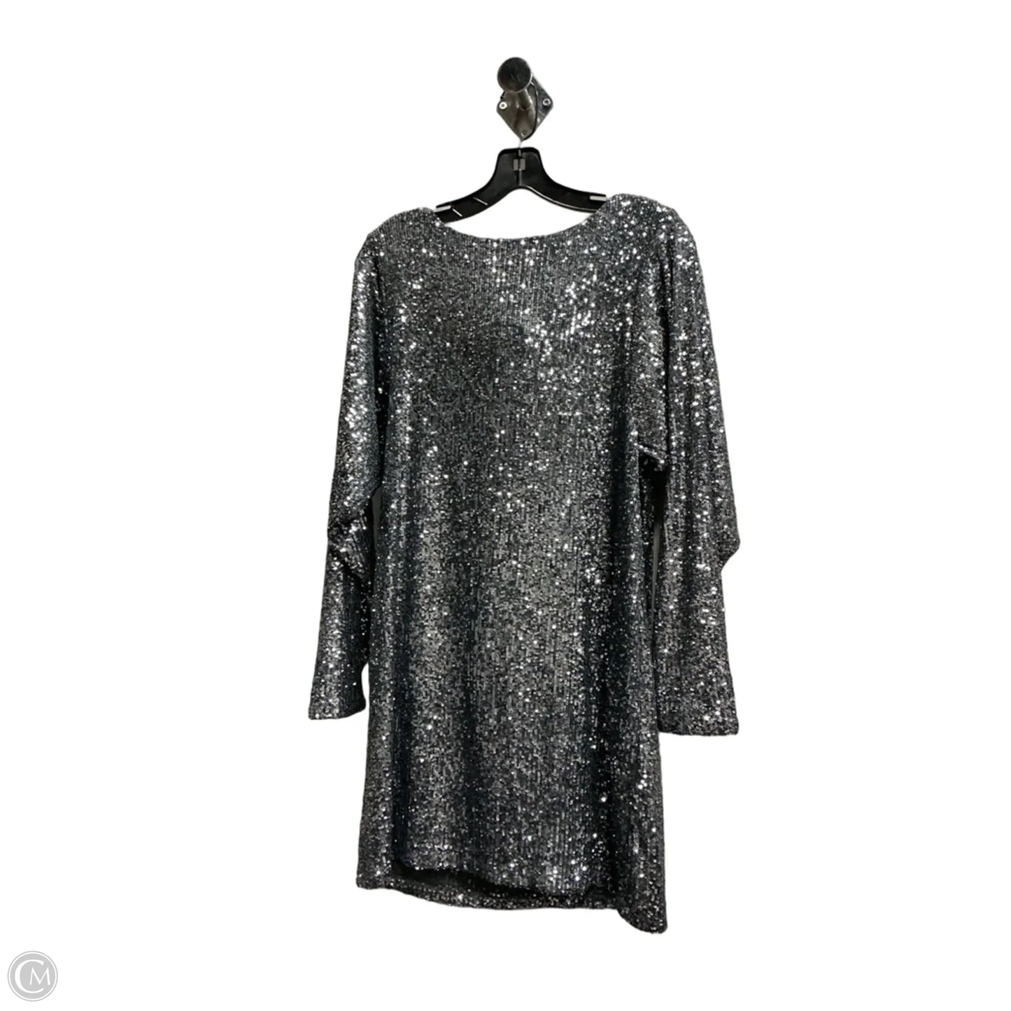 Dress Casual Midi By Steve Madden In Silver, Size: M