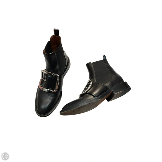 Boots Luxury Designer By Givenchy In Black, Size: 7