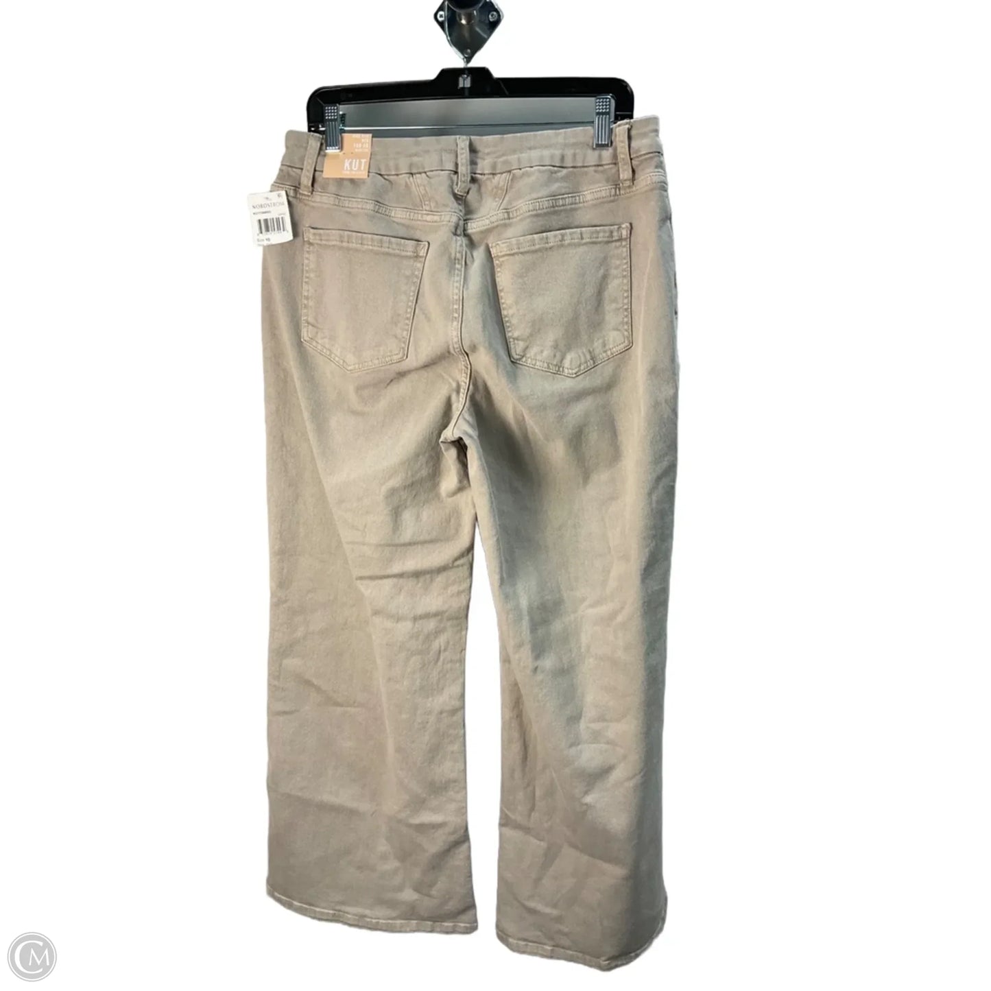 Jeans Wide Leg By Kut In Brown, Size: 10