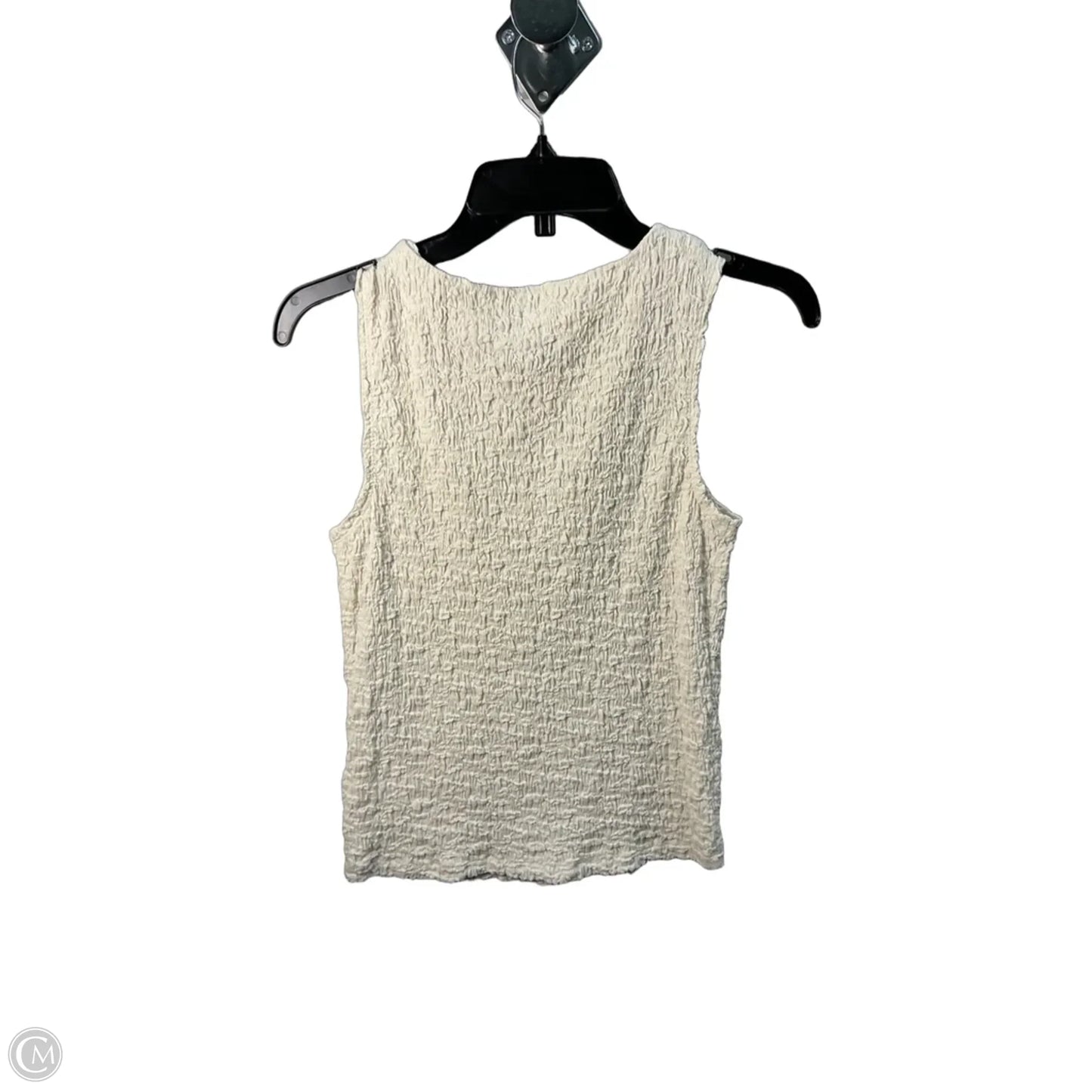Top Sleeveless By Evereve In Cream, Size: Xs