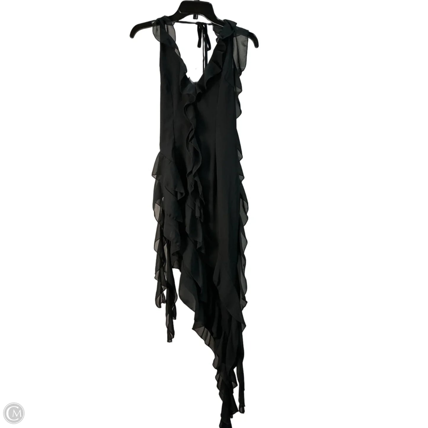 Dress Casual Maxi By Pretty Little Thing In Black, Size: S