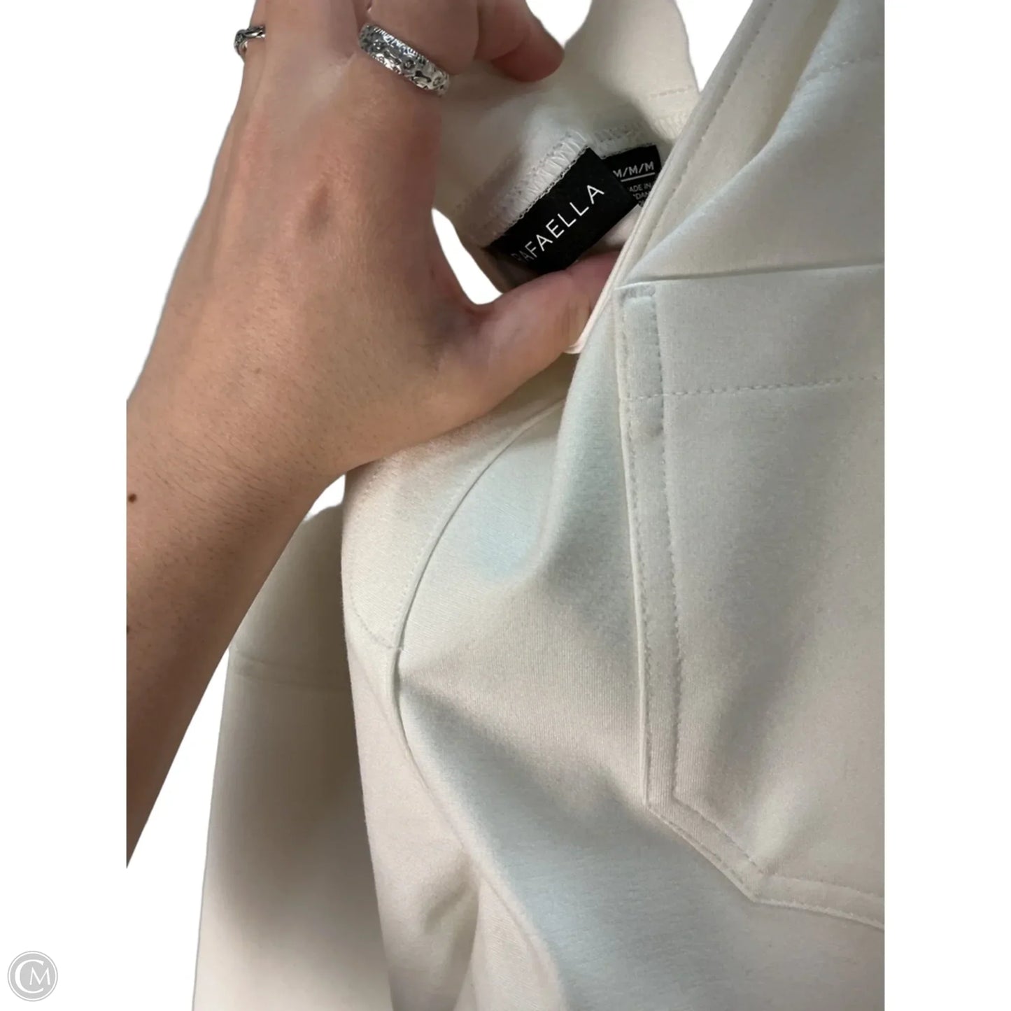 Pants Dress By Rafaella In White, Size: 8