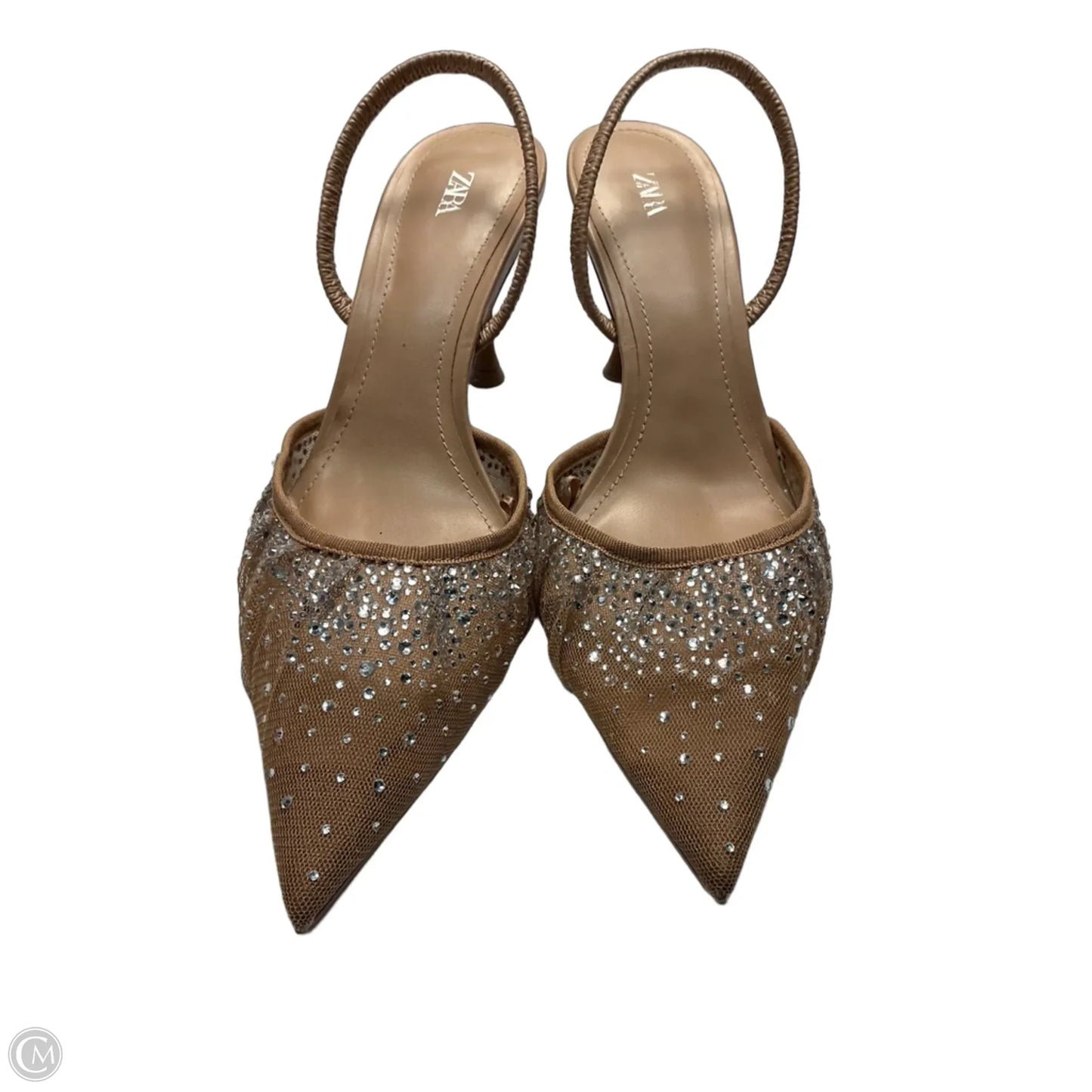 Shoes Heels Stiletto By Zara In Tan, Size: 8.5