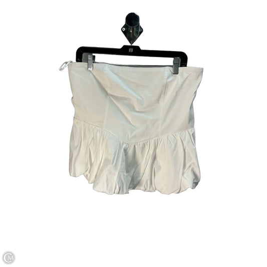 Top Sleeveless By Leith In White, Size: L