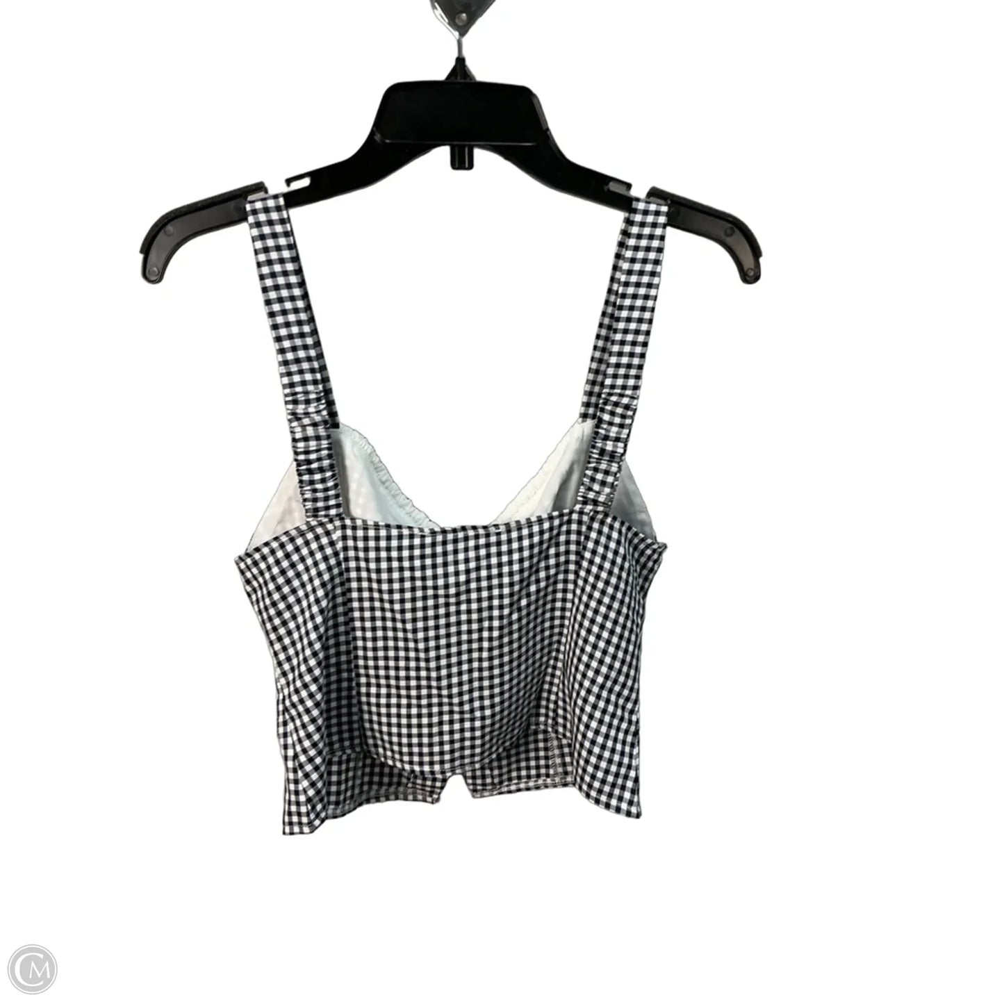 Top Sleeveless By Petal & Pup In Black & White, Size: S