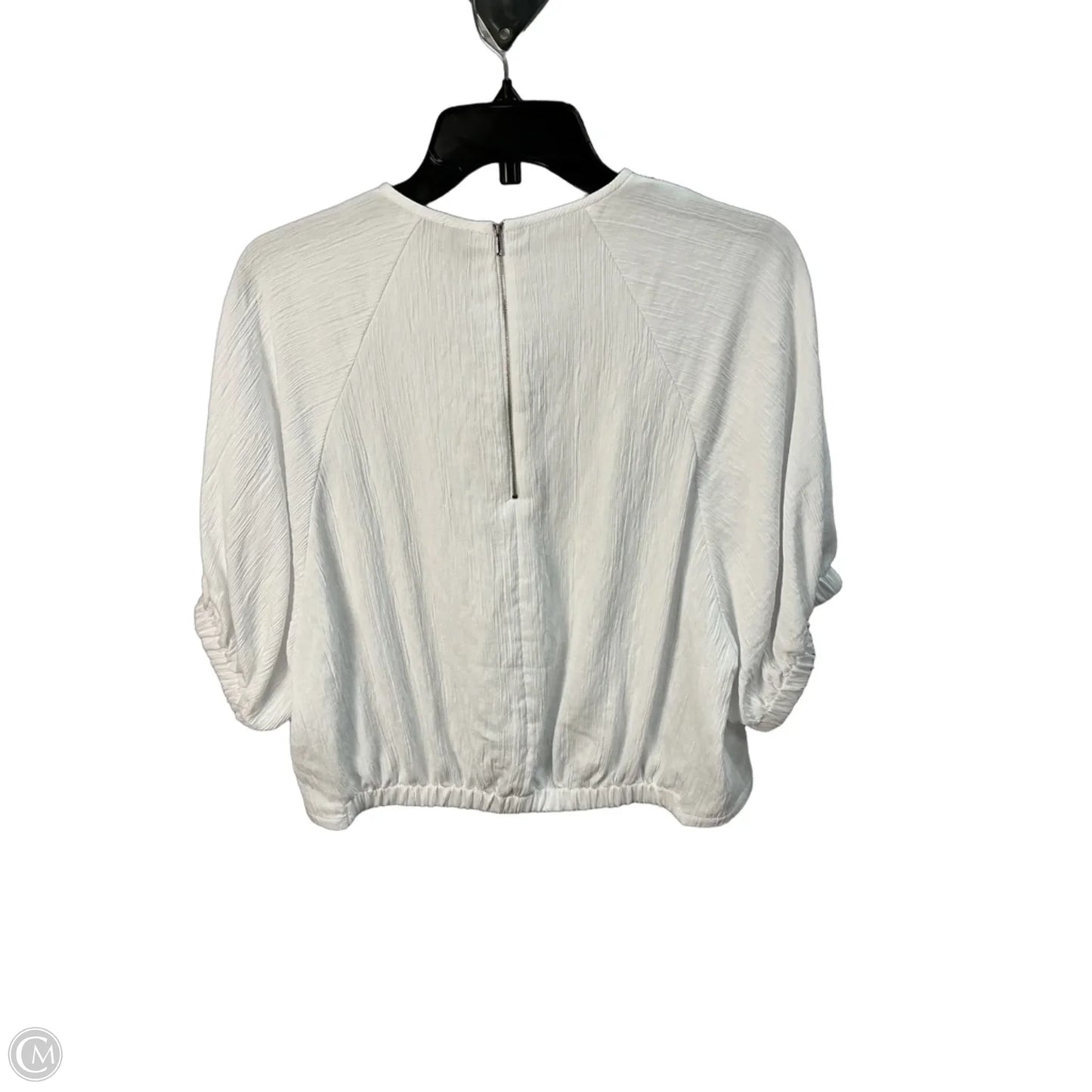 Top Short Sleeve By Tibi In White, Size: M