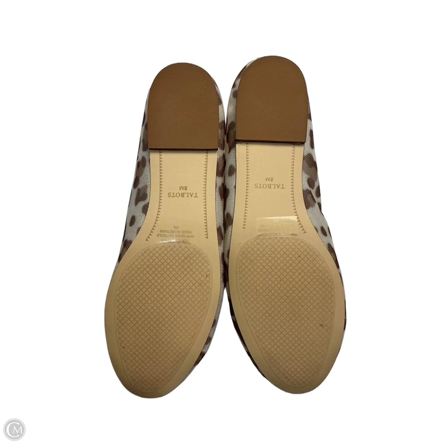 Shoes Flats By Talbots In Animal Print, Size: 8