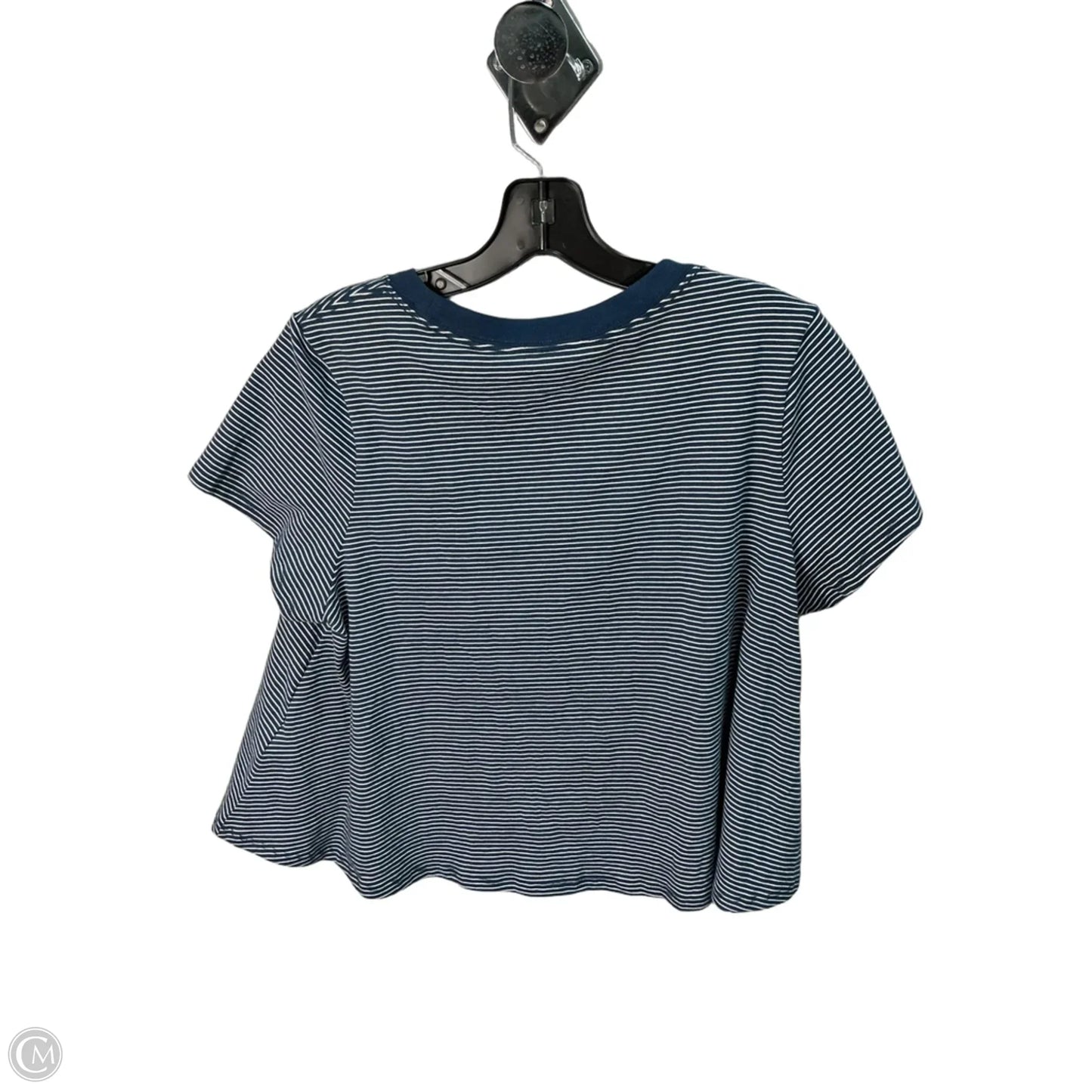 Top Short Sleeve By Maeve In Navy, Size: M