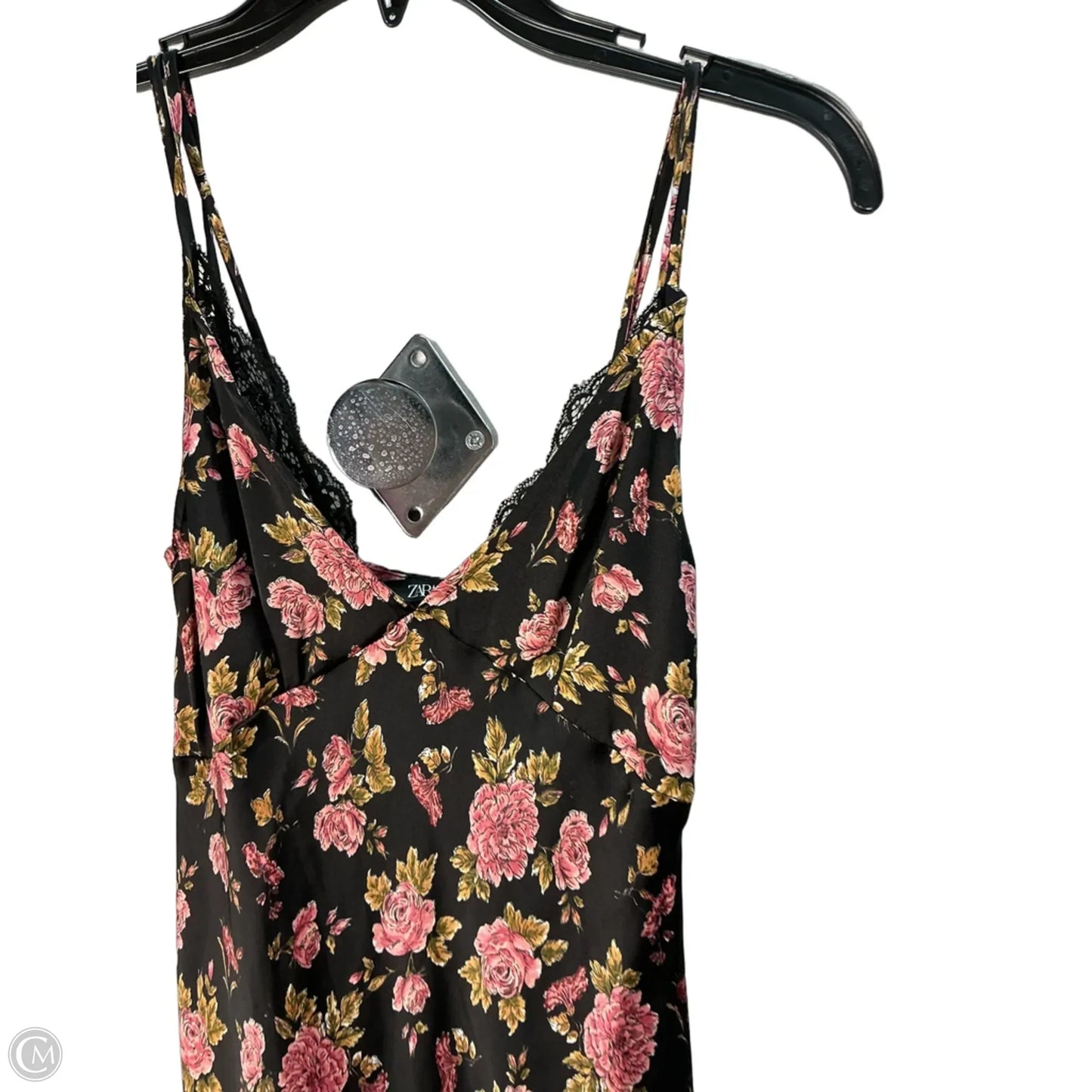 Dress Casual Maxi By Zara In Floral Print, Size: S