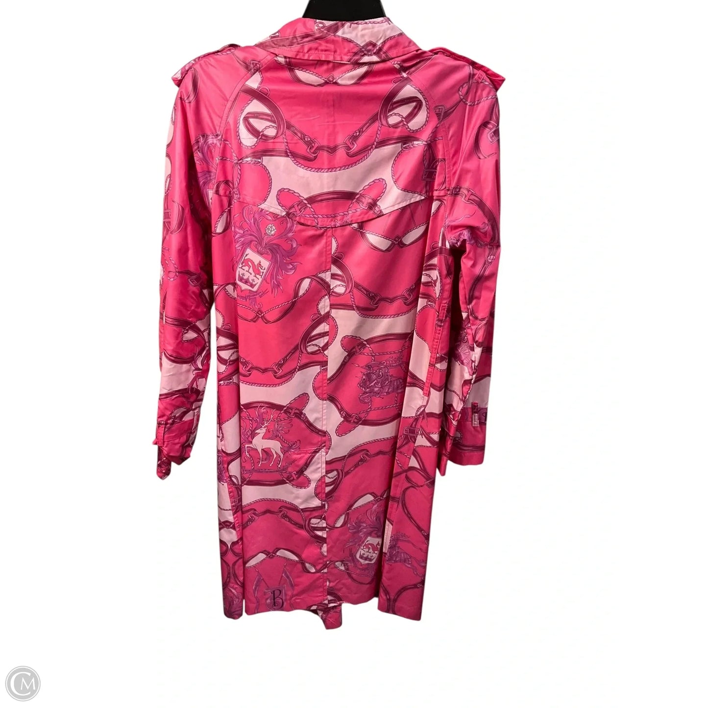 Jacket Luxury Designer By Burberry In Pink, Size: Xs