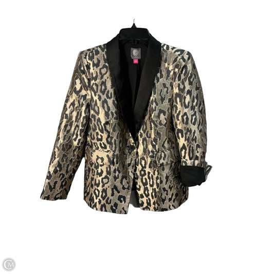 Blazer By Vince Camuto In Animal Print, Size: 8