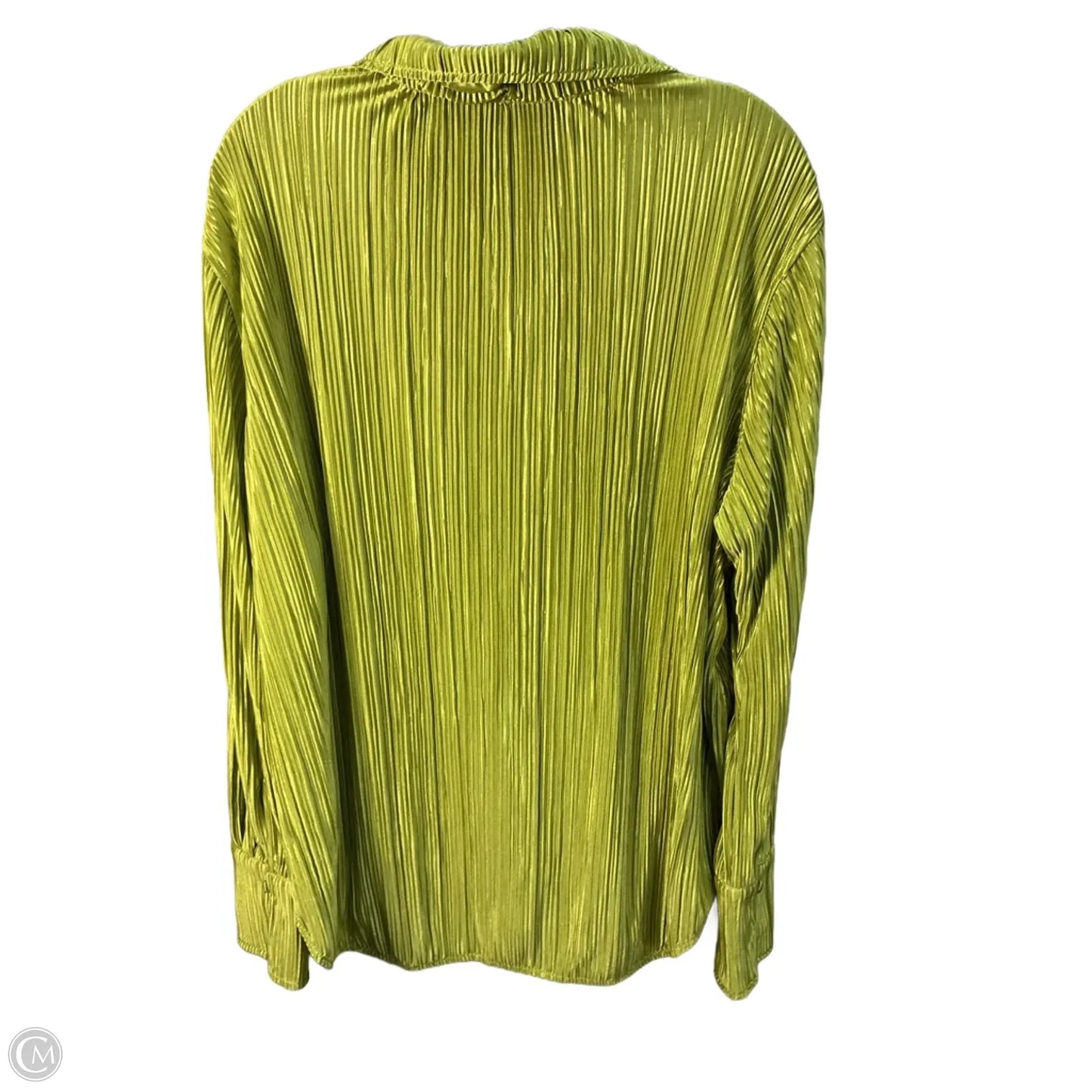 Top Long Sleeve By Good American In Green, Size: L