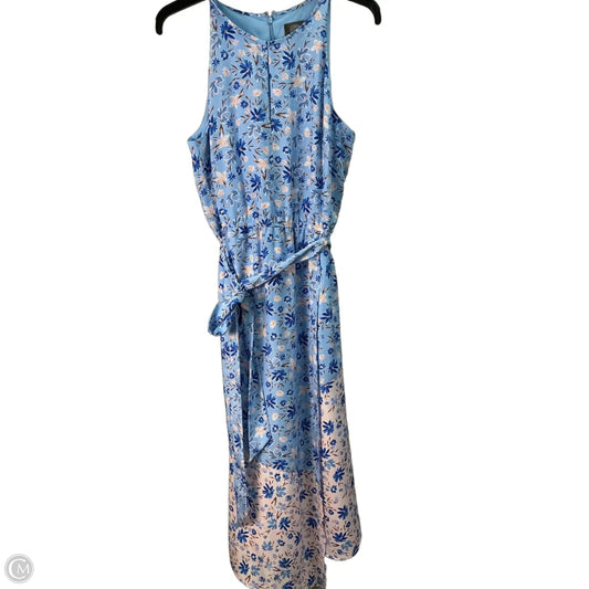 Dress Casual Midi By Vince Camuto In Blue, Size: 10