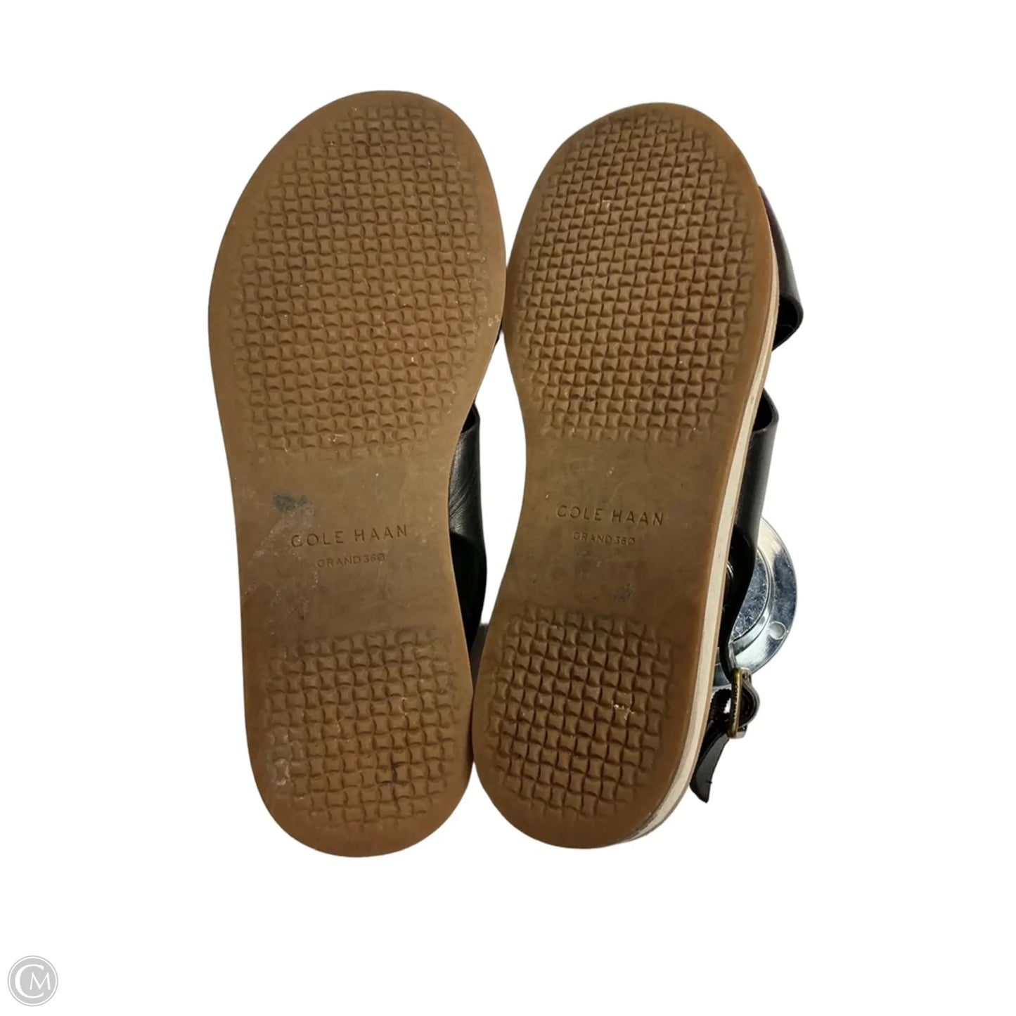 Sandals Flats By Cole-haan In Black, Size: 6