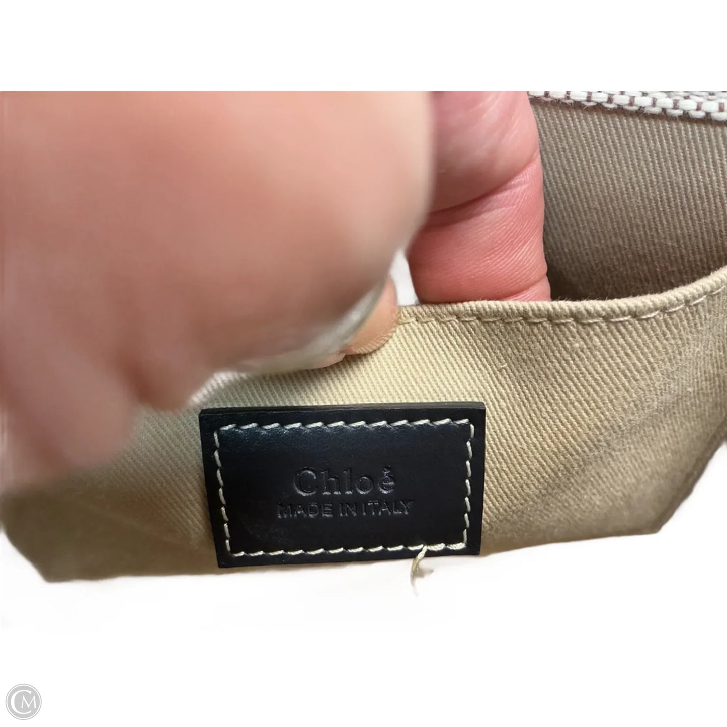 Tote Luxury Designer By Chloe, Size: Small