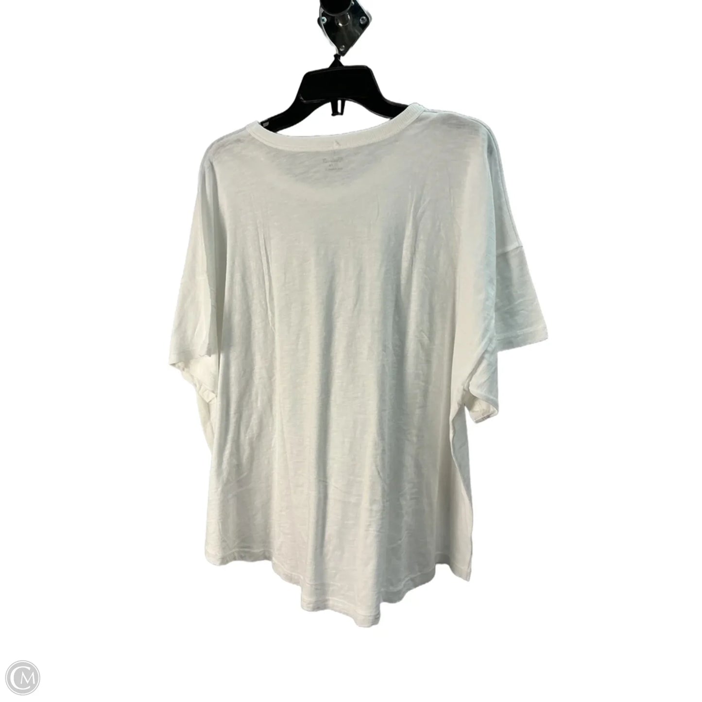 Top Short Sleeve Basic By Madewell In White, Size: 24