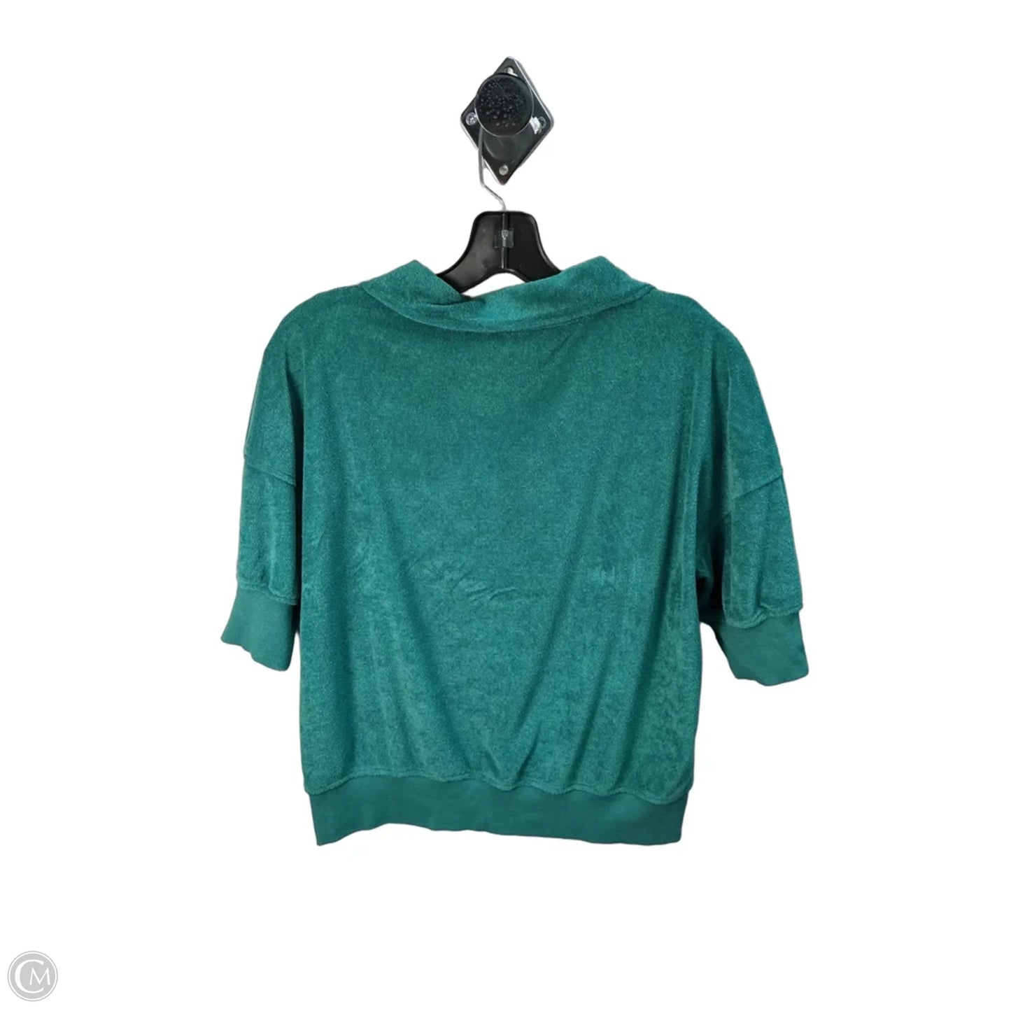 Top Short Sleeve By Evereve In Green, Size: S