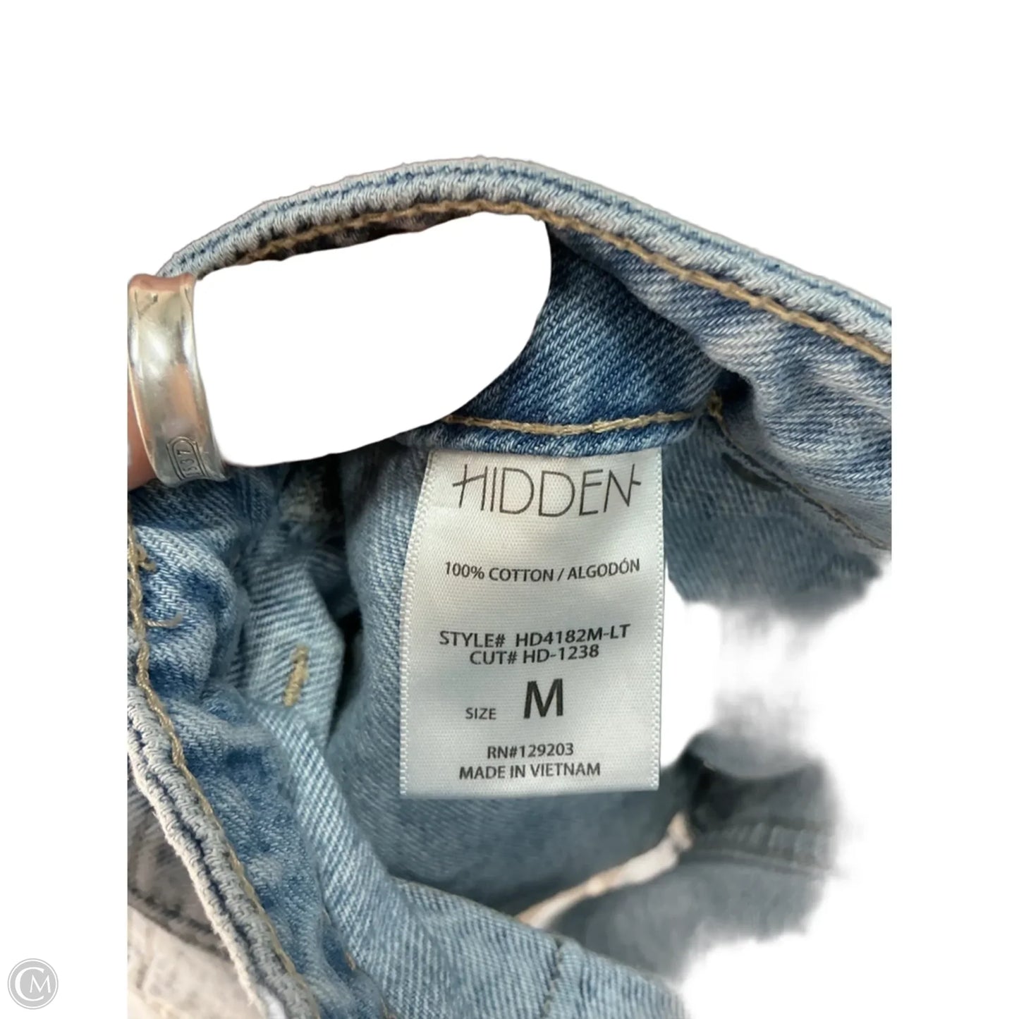 Shorts By Hidden In Blue Denim, Size: 6