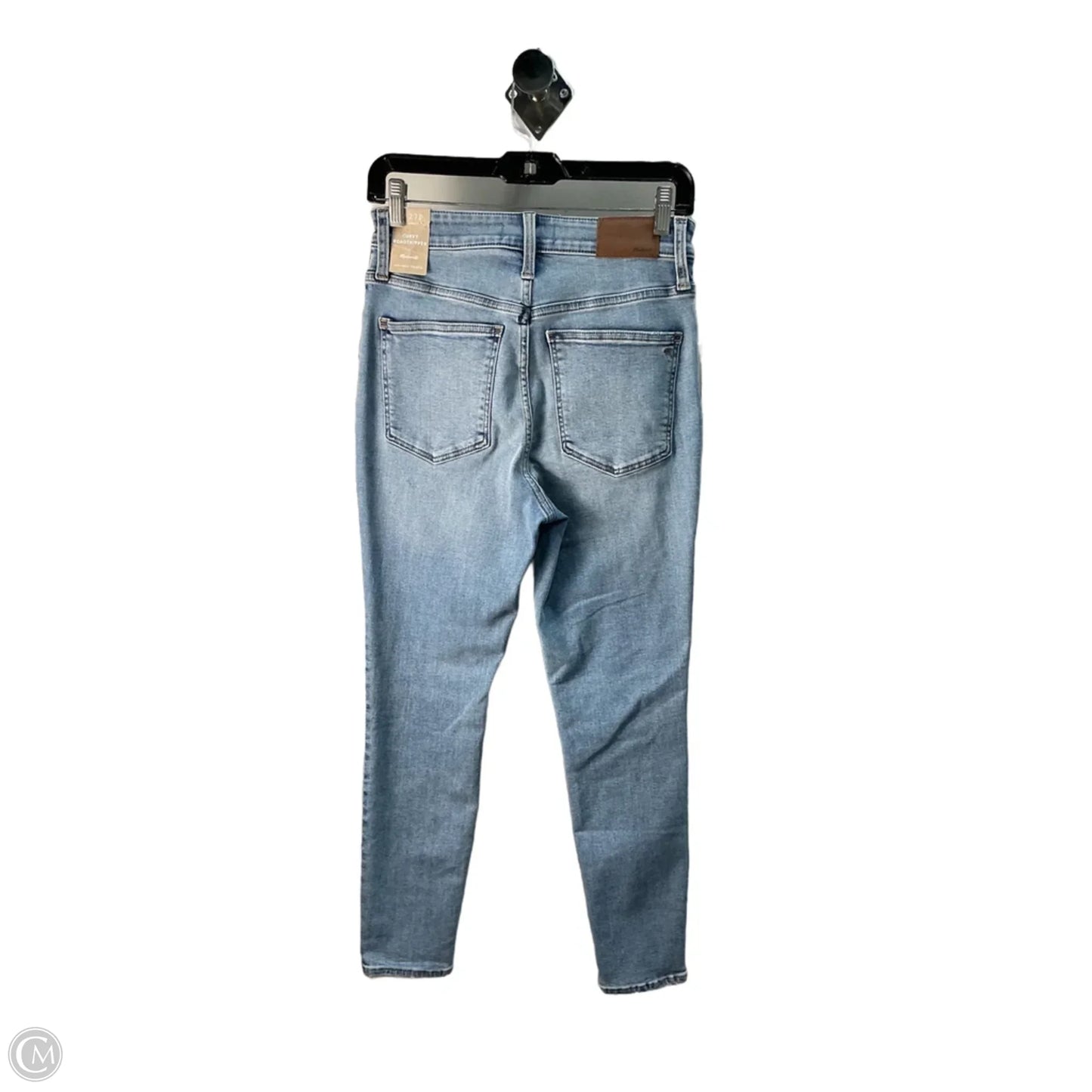 Jeans Skinny By Madewell In Blue, Size: 4