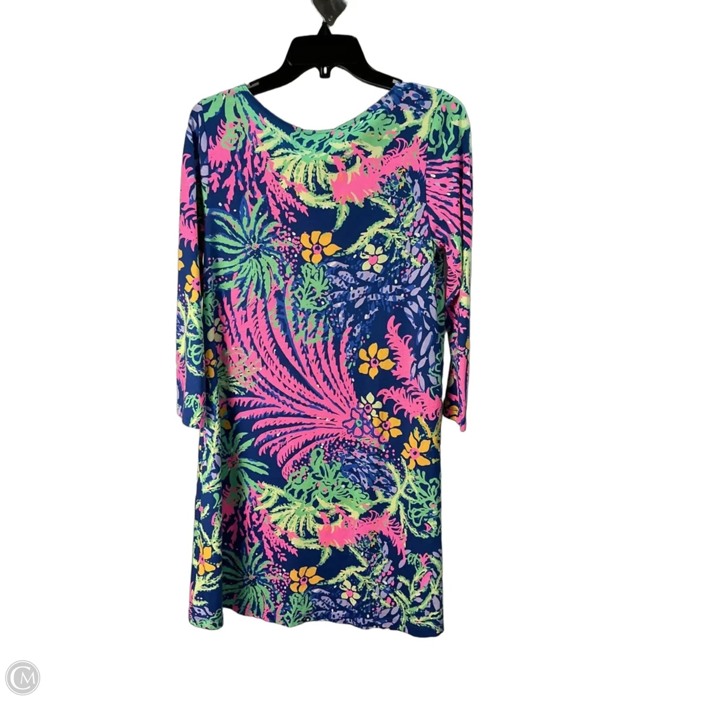 Dress Designer By Lilly Pulitzer In Blue & Pink, Size: M