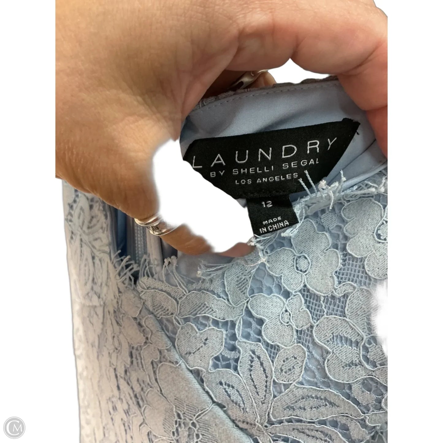 Dress Party Long By Laundry In Blue, Size: L
