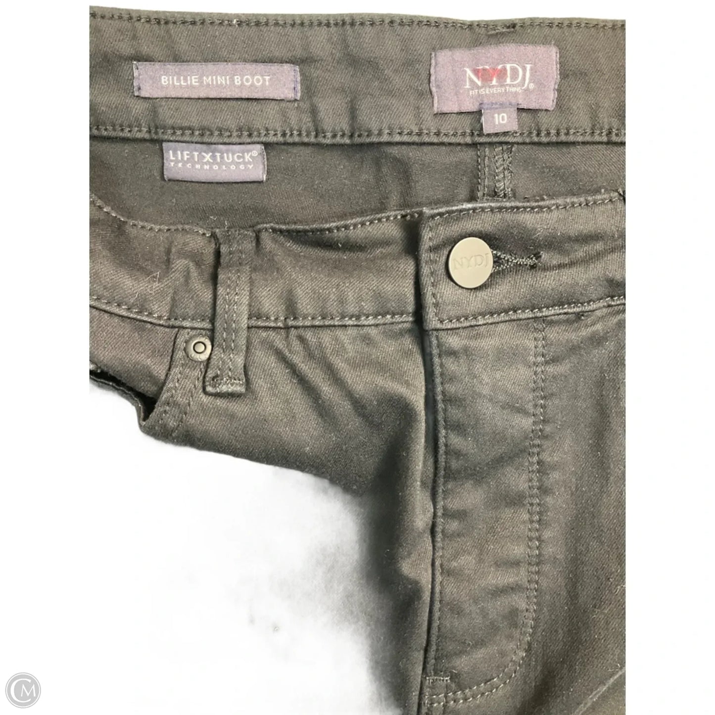 Jeans Skinny By Not Your Daughters Jeans In Black, Size: 10