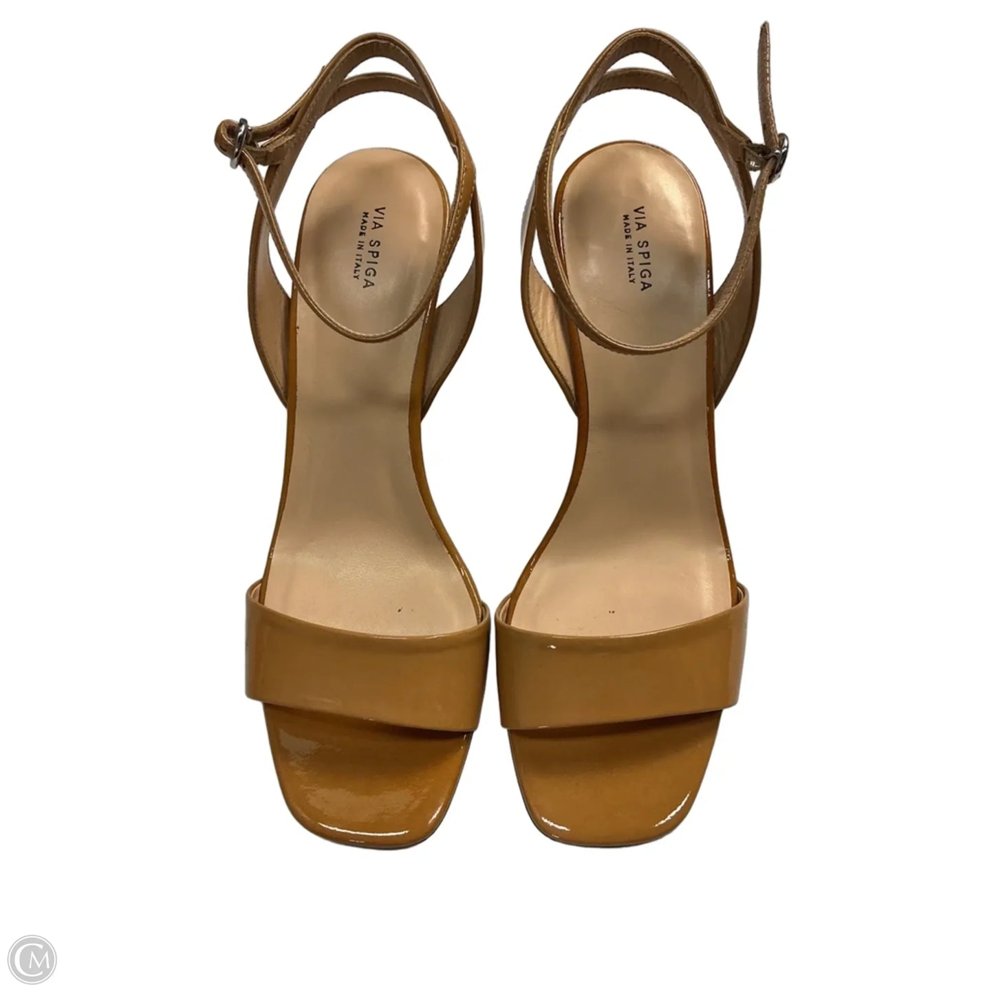 Shoes Heels Kitten By Via Spiga In Beige, Size: 9